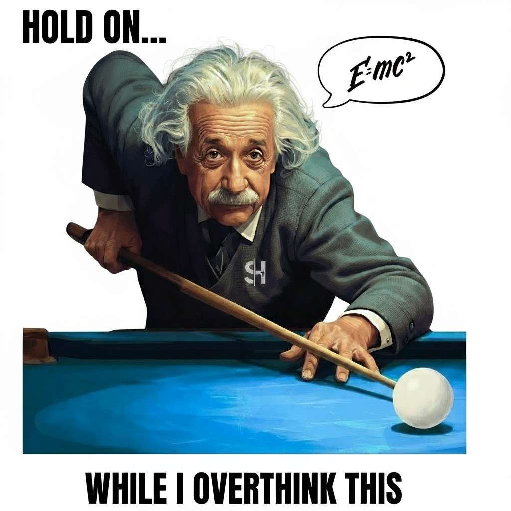 Side Hustle "Einstein" T-Shirt