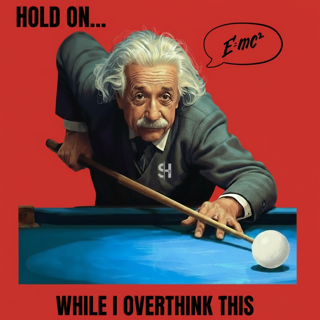 Side Hustle "Einstein" T-Shirt