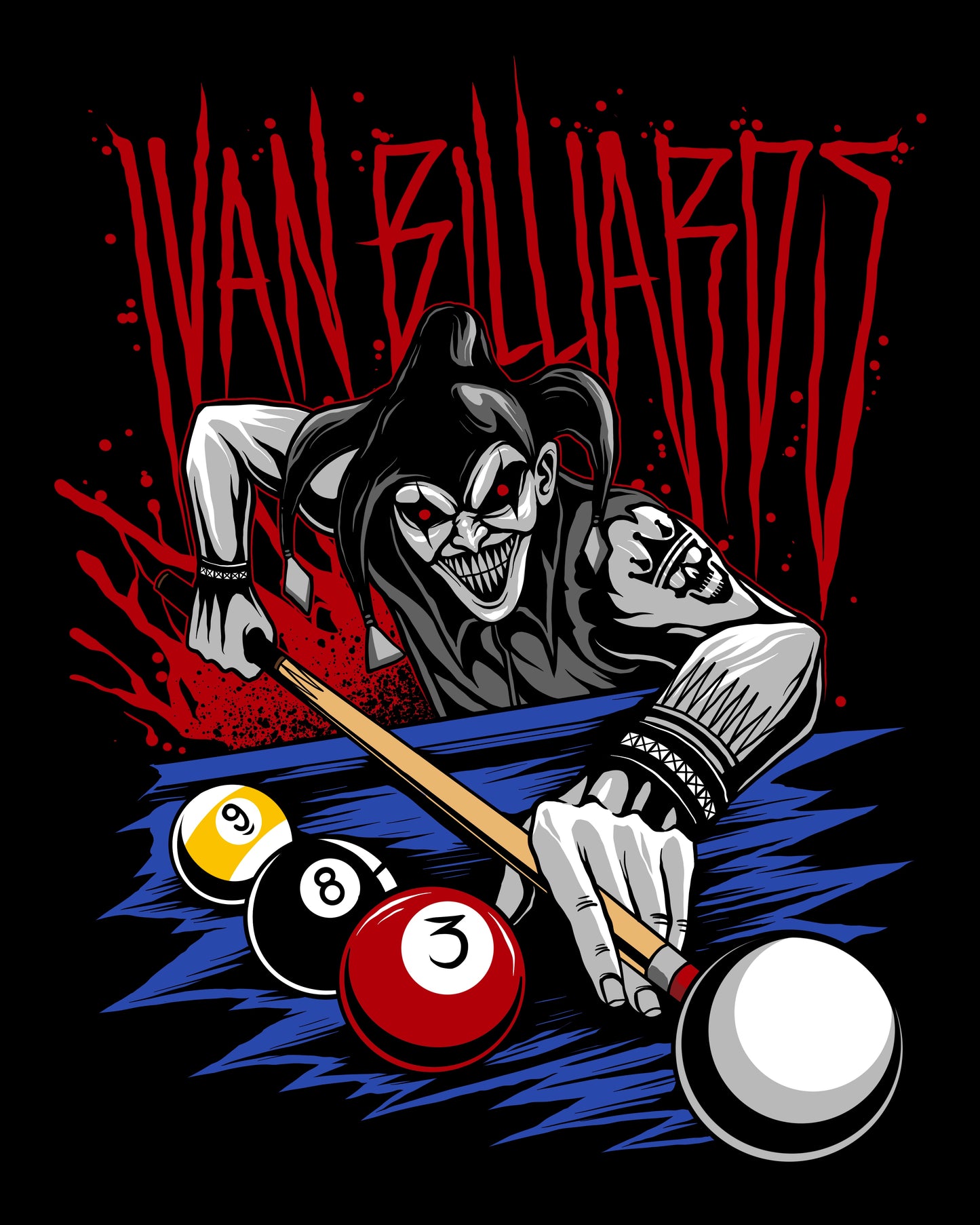 Ivan Billiards "Jester" T-Shirt