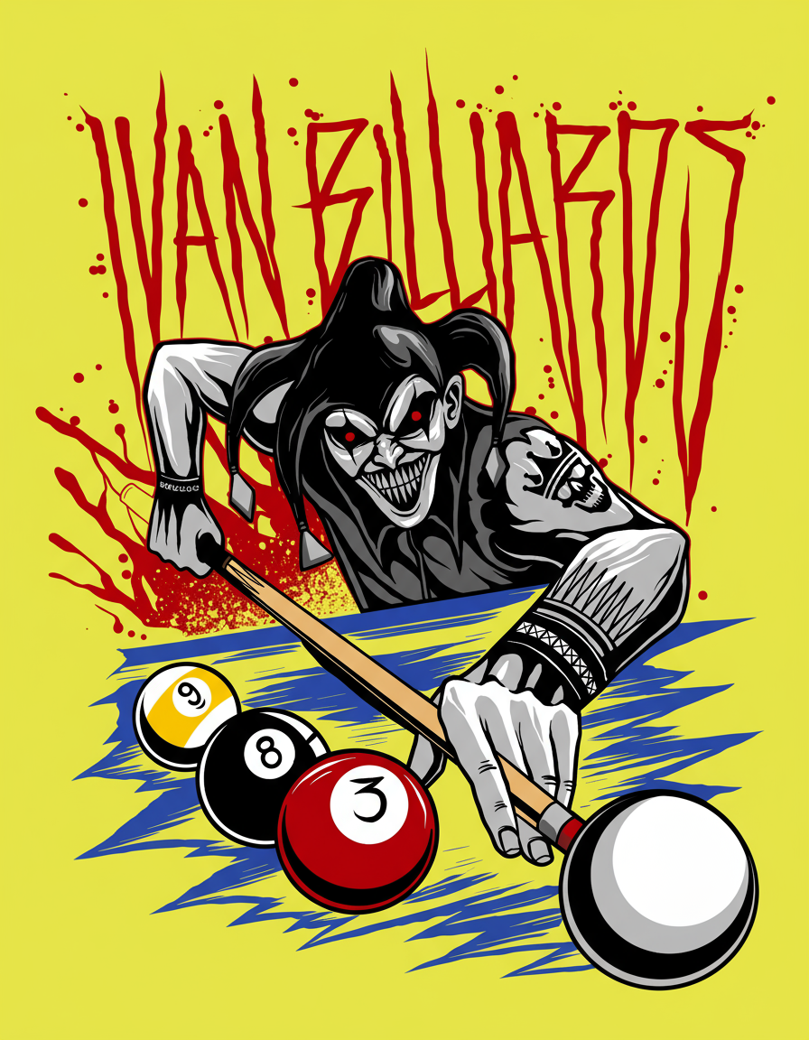 Ivan Billiards "Jester" T-Shirt