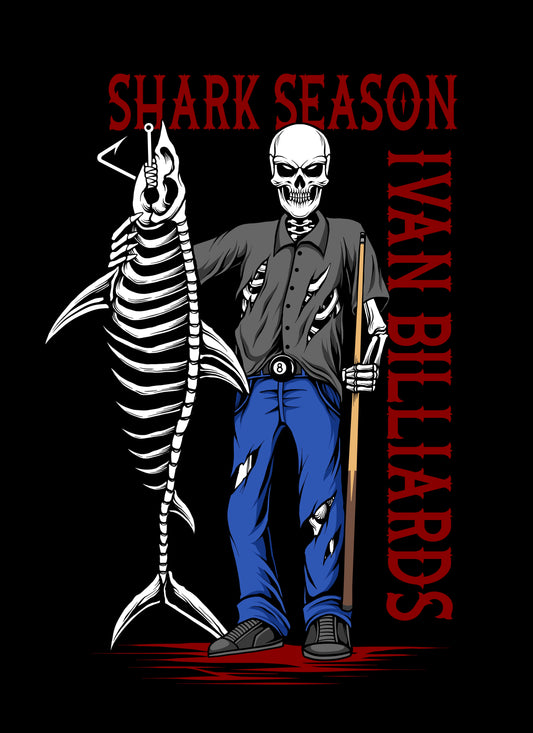 Ivan Billiards "Shark" T-Shirt