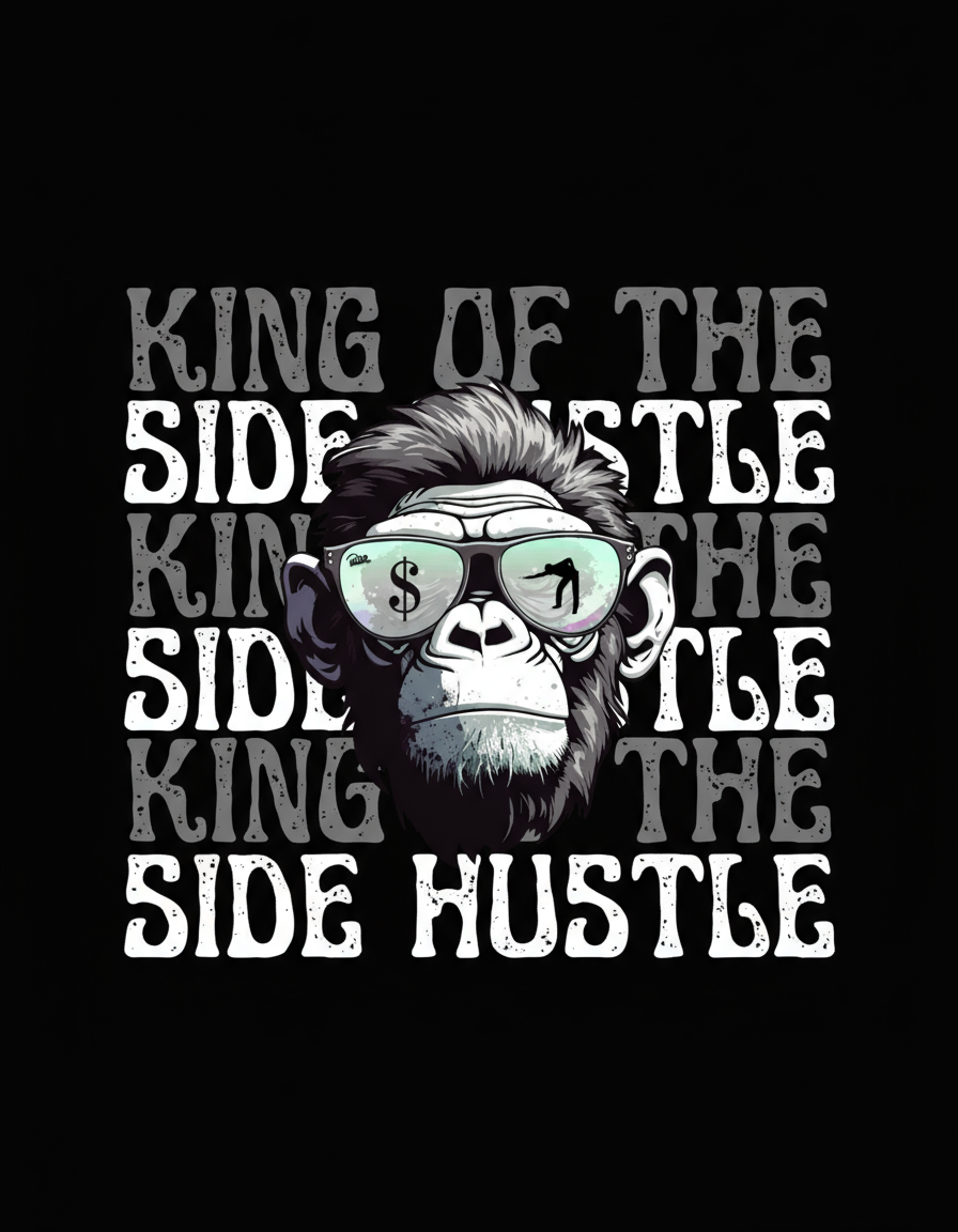 Side Hustle "King of the Side Hustle" T-Shirt