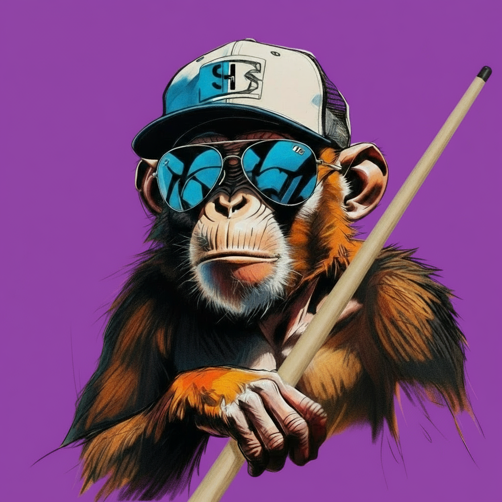 Side Hustle "Monkey Business" T-Shirt