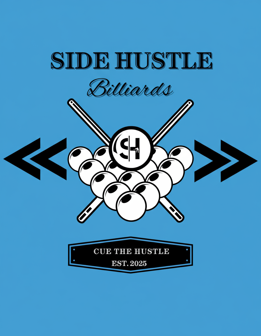 Side Hustle "Billiards" T-Shirt