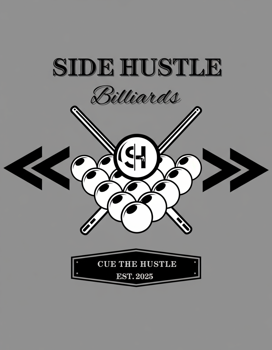 Side Hustle "Billiards" T-Shirt