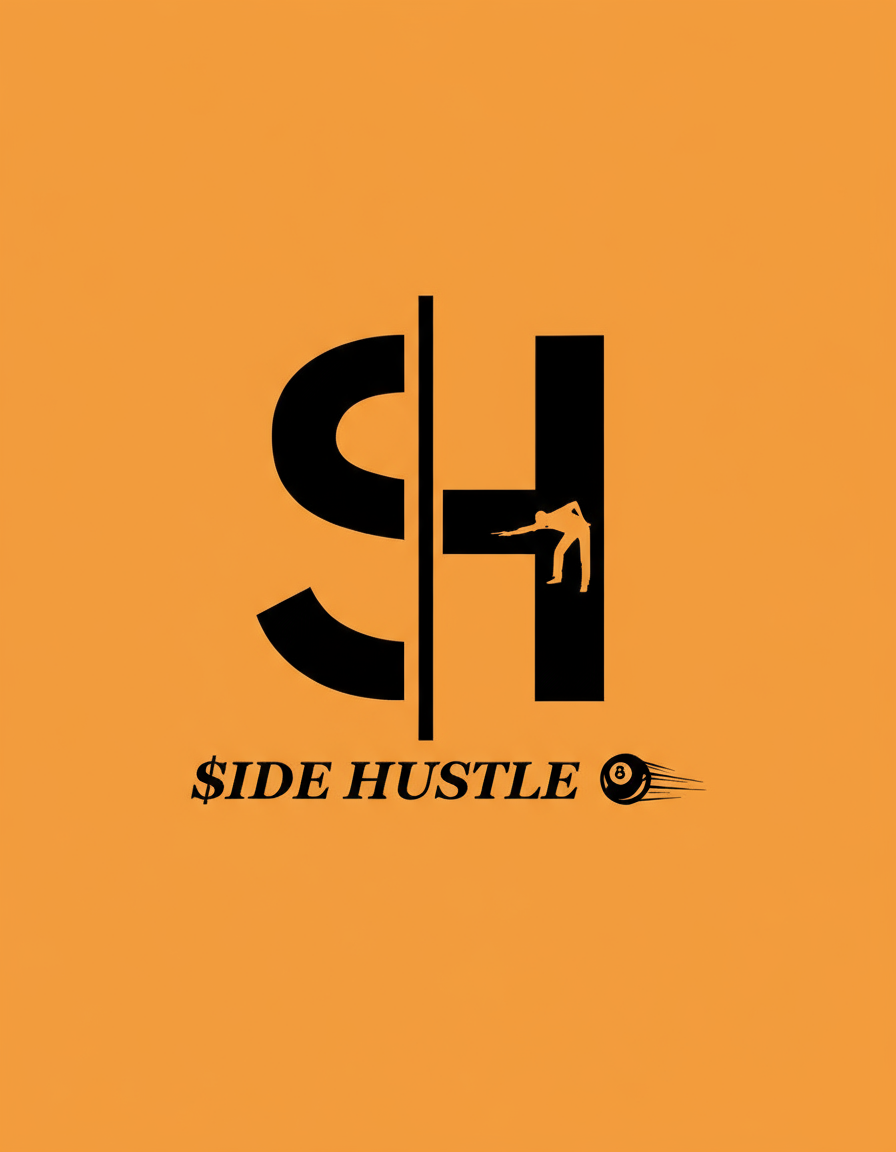 Side Hustle "Black Logo" T-Shirt