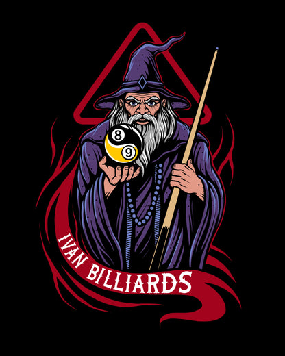 Ivan Billiards "Wizard" T-Shirt