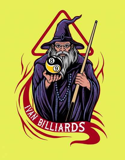 Ivan Billiards "Wizard" T-Shirt
