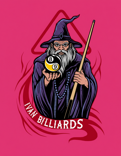 Ivan Billiards "Wizard" T-Shirt