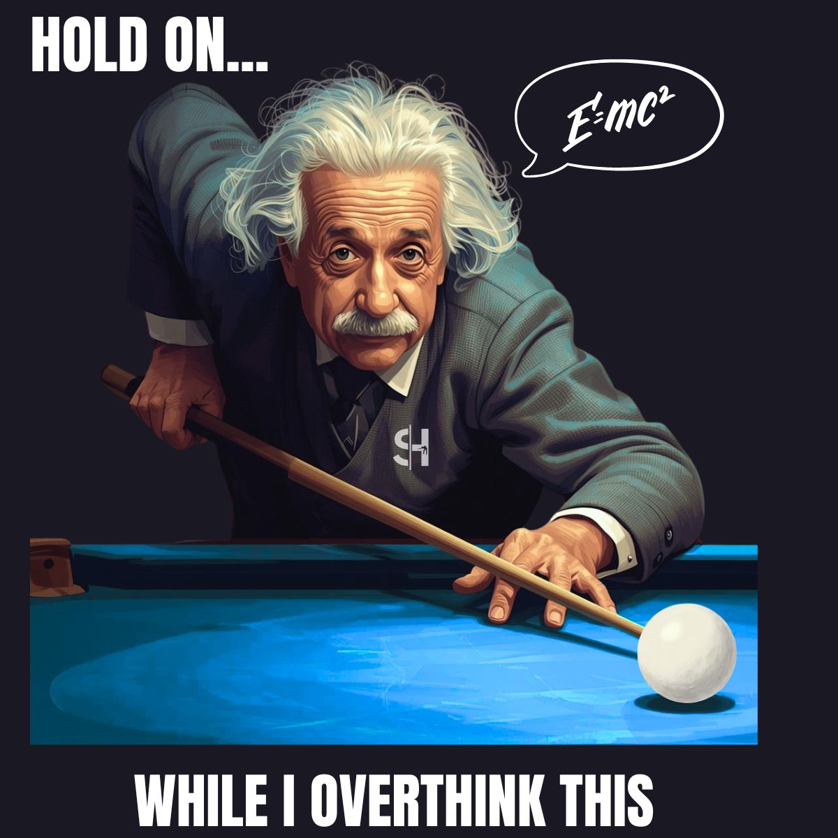 Side Hustle "Einstein" T-Shirt