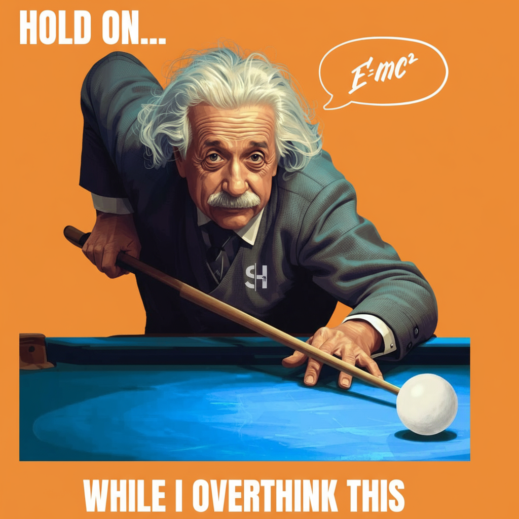 Side Hustle "Einstein" T-Shirt