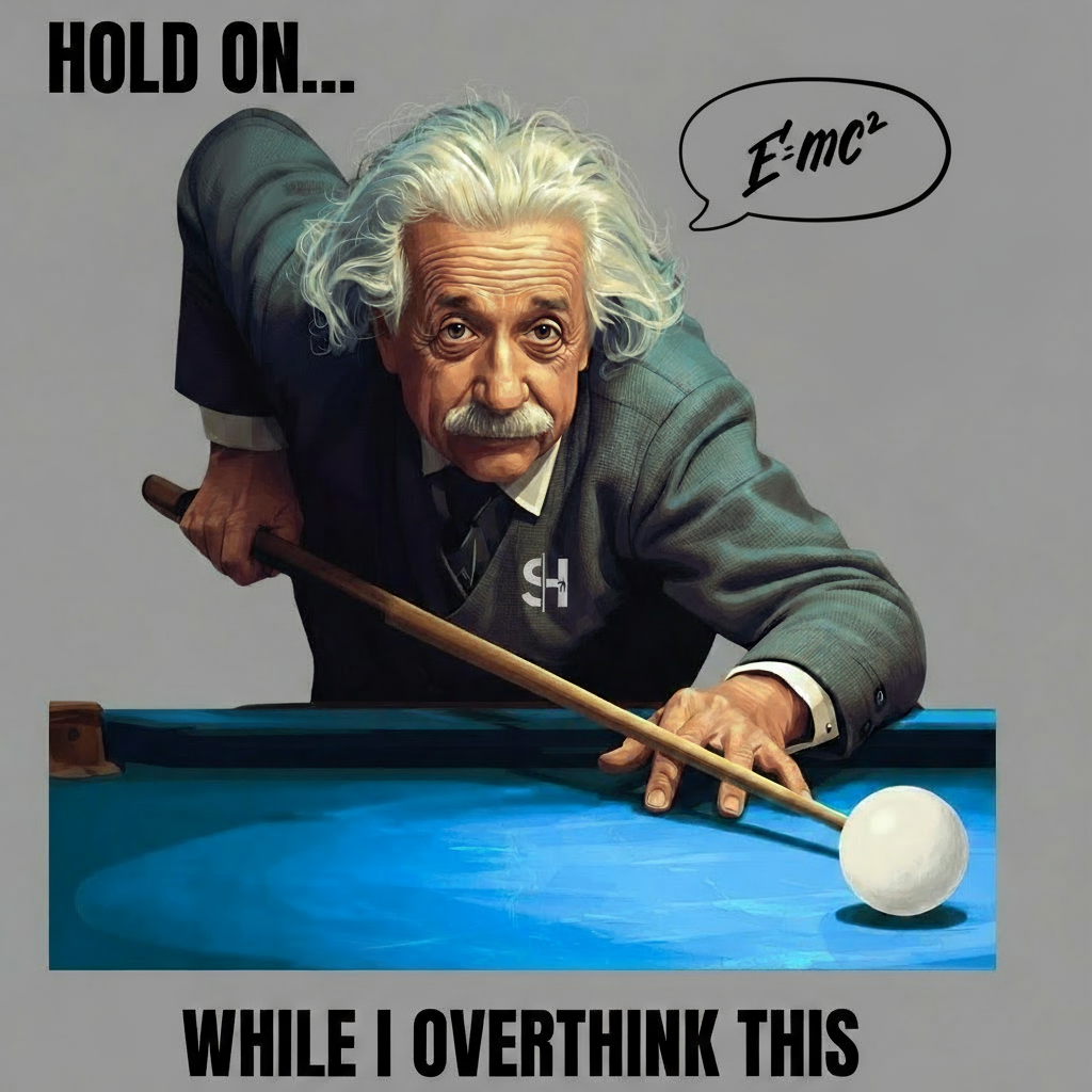 Side Hustle "Einstein" T-Shirt