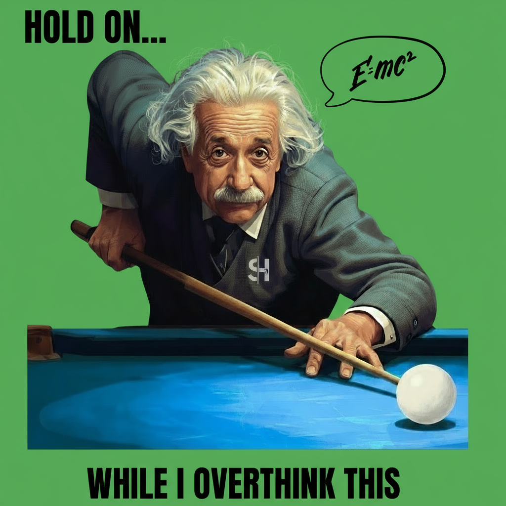 Side Hustle "Einstein" T-Shirt