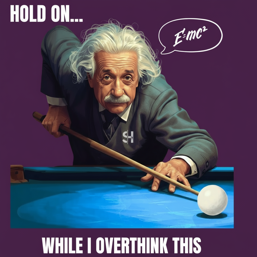 Side Hustle "Einstein" T-Shirt