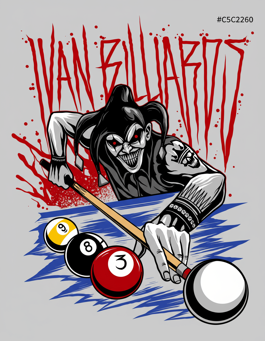 Ivan Billiards "Jester" T-Shirt