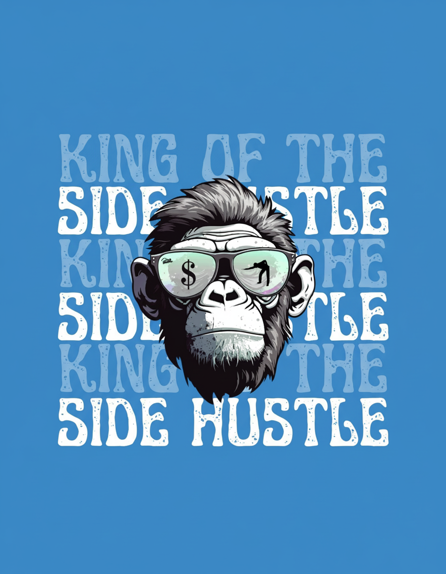 Side Hustle "King of the Side Hustle" T-Shirt