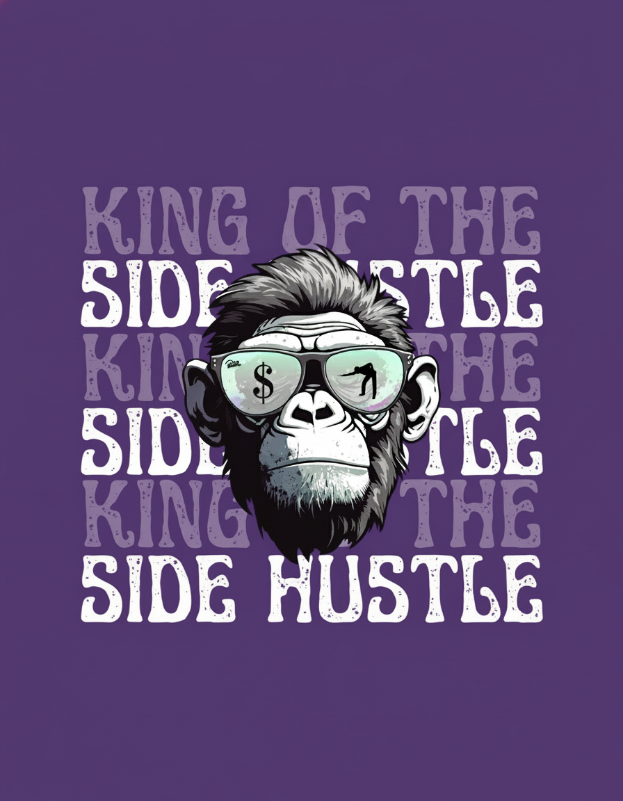 Side Hustle "King of the Side Hustle" T-Shirt