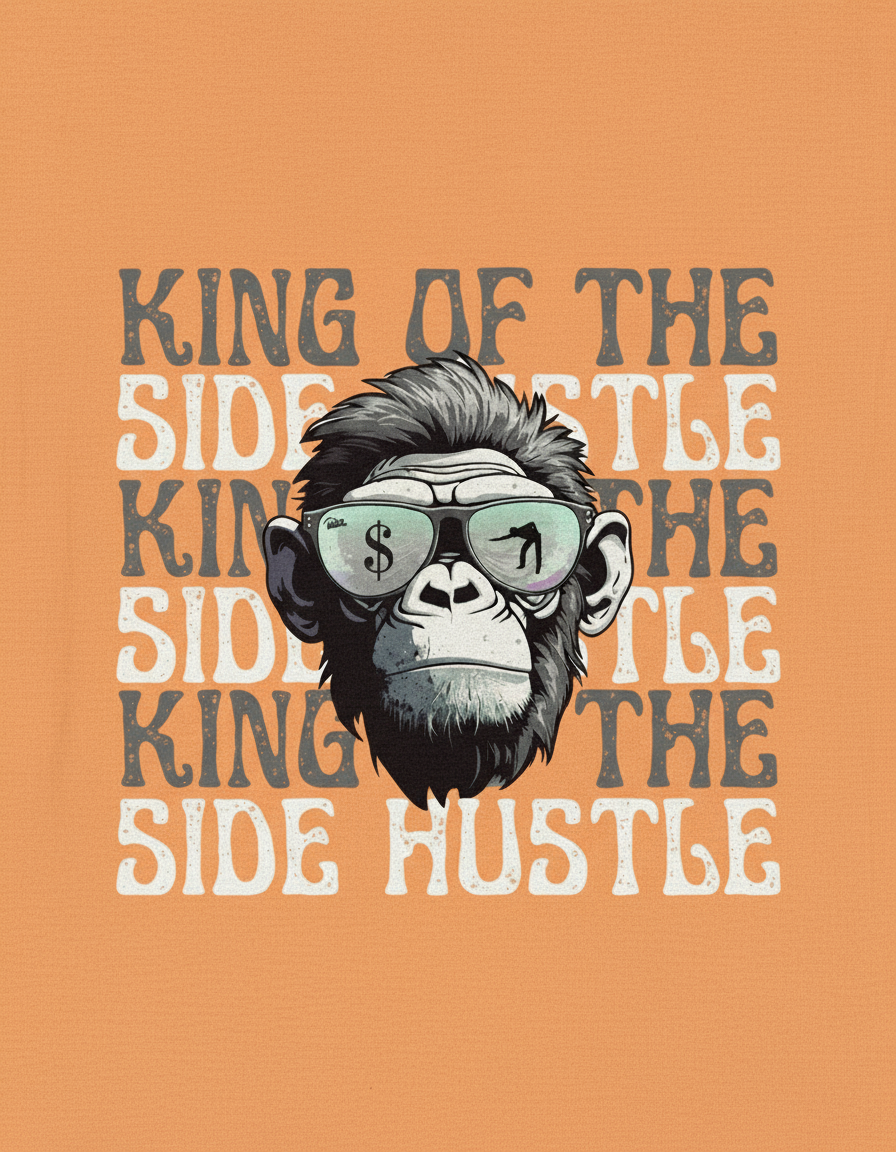 Side Hustle "King of the Side Hustle" T-Shirt
