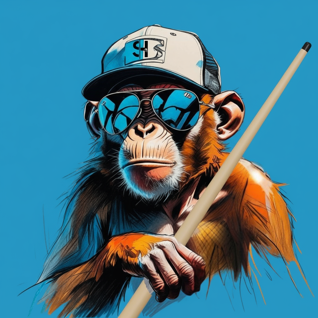 Side Hustle "Monkey Business" T-Shirt