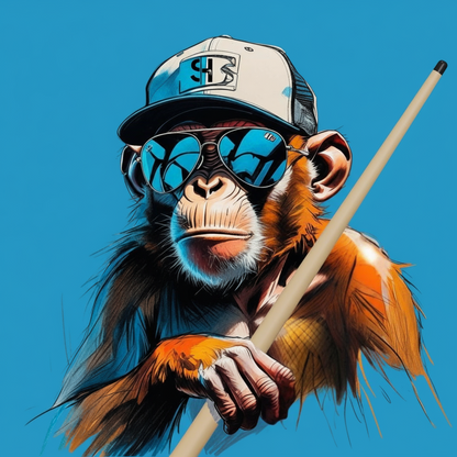 Side Hustle "Monkey Business" T-Shirt