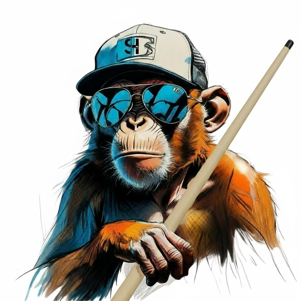 Side Hustle "Monkey Business" T-Shirt