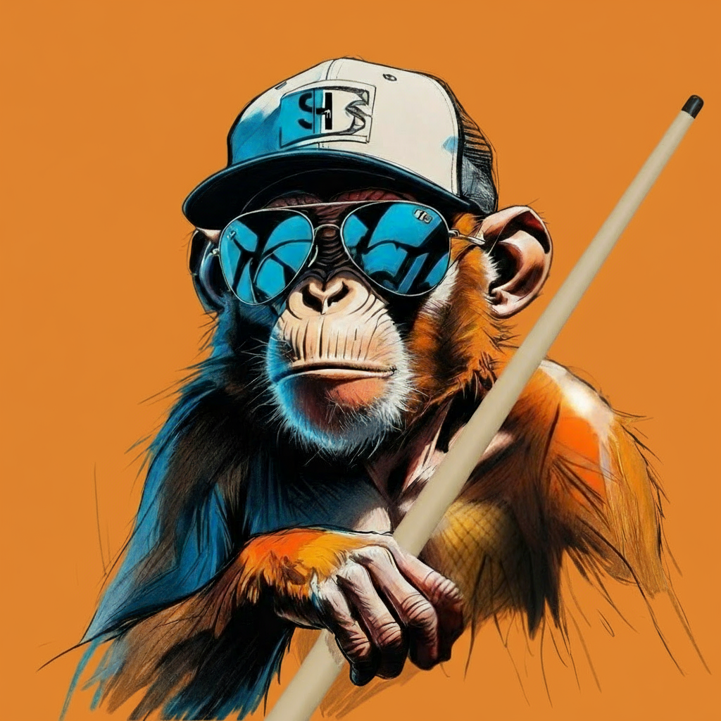 Side Hustle "Monkey Business" T-Shirt