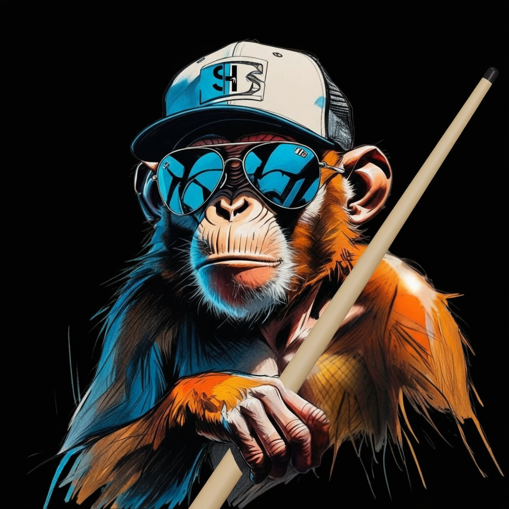 Side Hustle "Monkey Business" T-Shirt