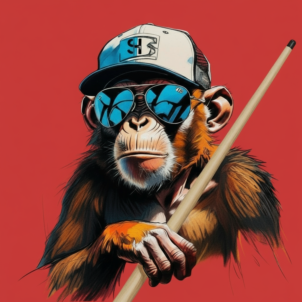 Side Hustle "Monkey Business" T-Shirt