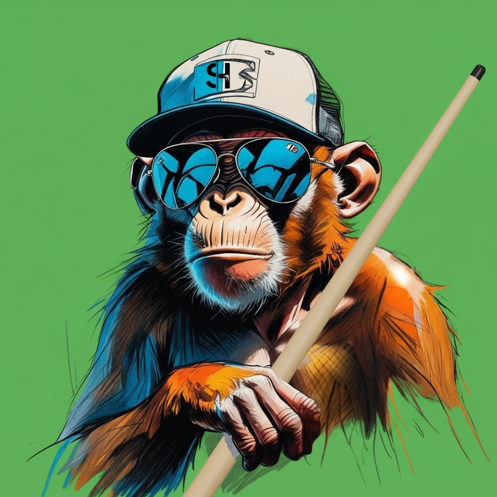 Side Hustle "Monkey Business" T-Shirt