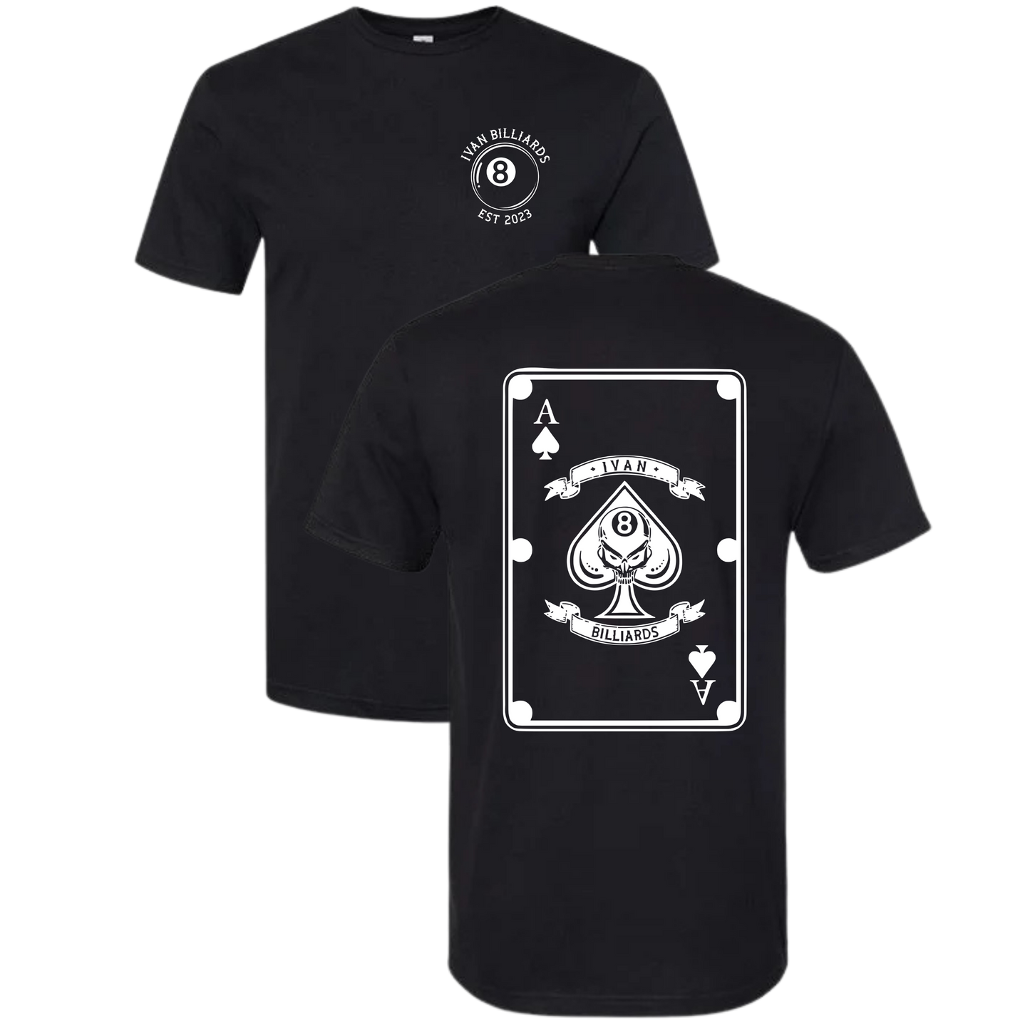 Ivan Billiards "Spades" T-Shirt