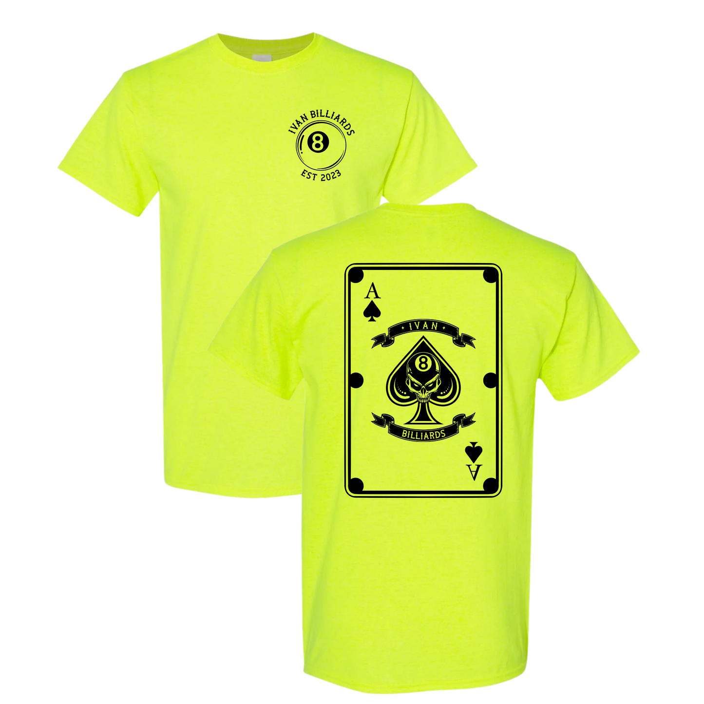 Ivan Billiards "Spades" T-Shirt