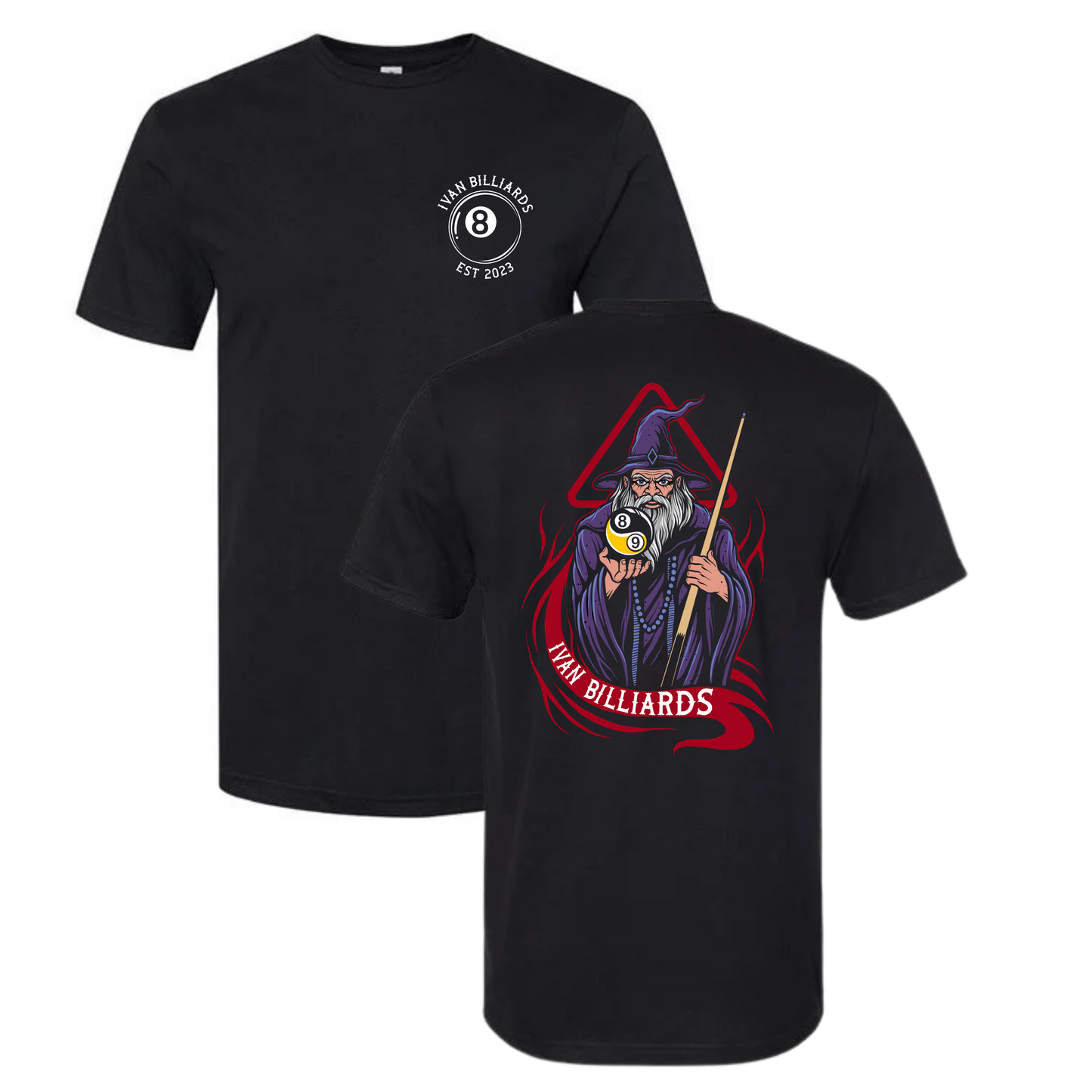 Ivan Billiards "Wizard" T-Shirt