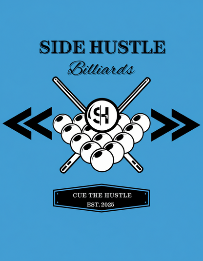 Side Hustle "Billiards" T-Shirt