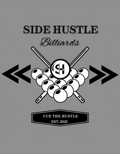 Side Hustle "Billiards" T-Shirt