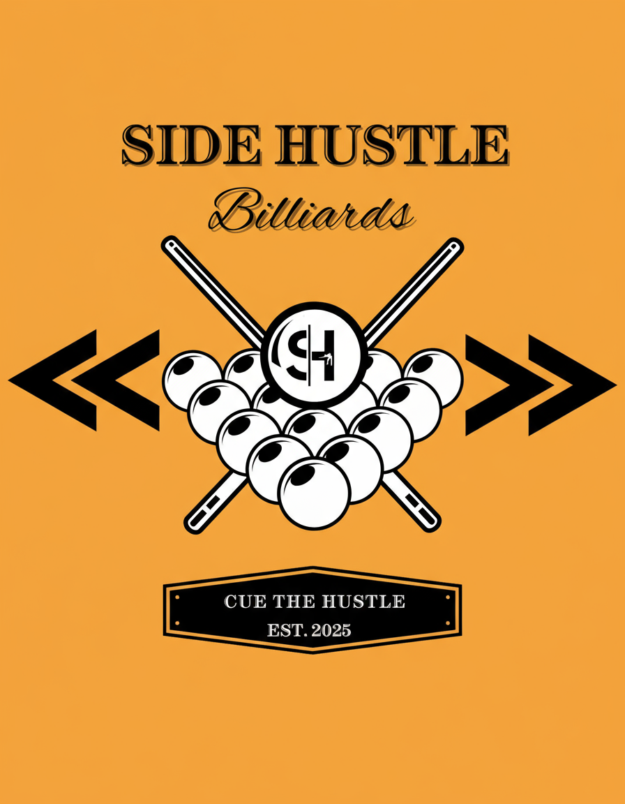Side Hustle "Billiards" T-Shirt