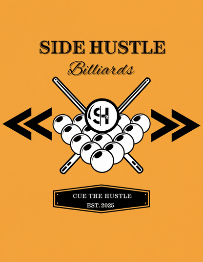 Side Hustle "Billiards" T-Shirt