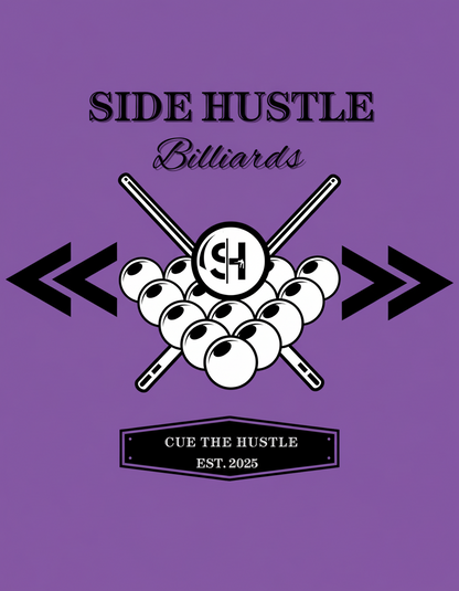Side Hustle "Billiards" T-Shirt