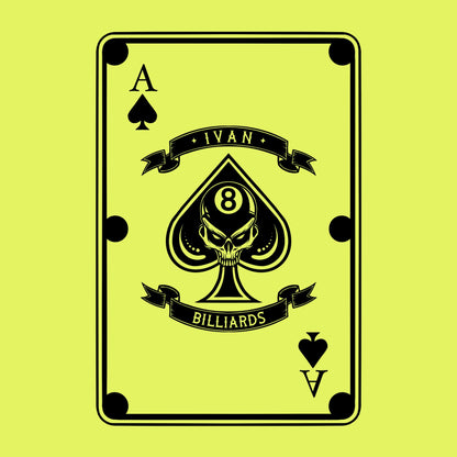 Ivan Billiards "Spades" T-Shirt