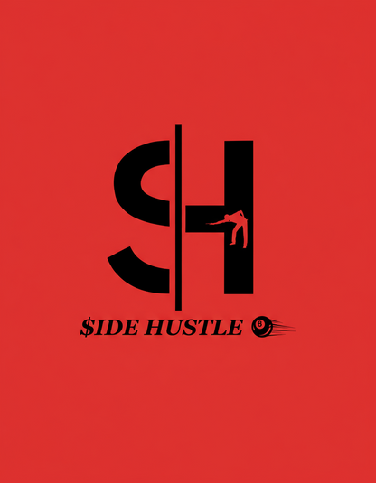 Side Hustle "Black Logo" T-Shirt