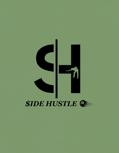 Side Hustle "Black Logo" T-Shirt