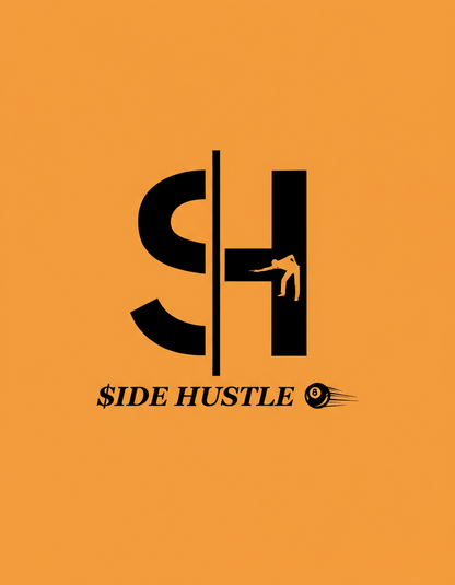 Side Hustle "Black Logo" T-Shirt
