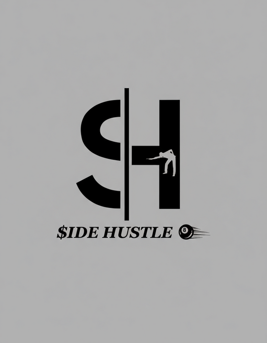Side Hustle "Black Logo" T-Shirt